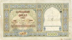 1000 Francs MAROC  1939 P.16c pr.TB