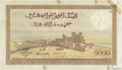 5000 Francs MAROC  1945 P.23c TB+