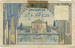 10000 Francs MAROC  1953 P.50 AB