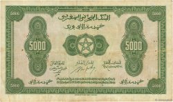 5000 Francs MAROC  1943 P.32a pr.TTB