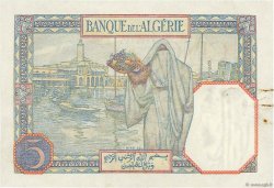 5 Francs TUNISIE  1939 P.08b SUP
