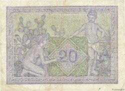 20 Francs TUNISIE  1943 P.17 TTB