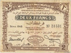 2 Francs TUNISIE  1919 P.47a TTB