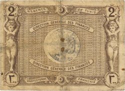 2 Francs TUNISIE  1920 P.50 TB