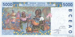 5000 Francs WEST AFRIKANISCHE STAATEN  2002 P.613Hk fST+