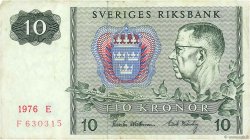 10 Kronor SUÈDE  1976 P.52d TB