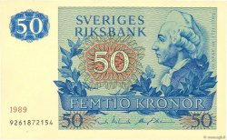 50 Kronor SUÈDE  1989 P.53d NEUF