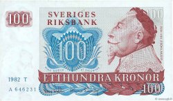 100 Kronor SUÈDE  1982 P.54c TTB