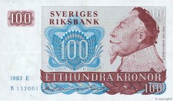 100 Kronor SUÈDE  1983 P.54c TTB+