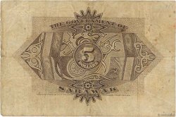 5 Dollars SARAWAK  1929 P.15 TB