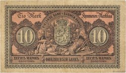 10 Markkaa FINLANDE  1889 P.A51 TB