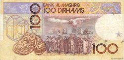 100 Dirhams MAROC  1987 P.62b TB+