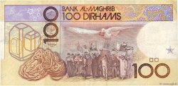 100 Dirhams MAROC  1987 P.65b TTB