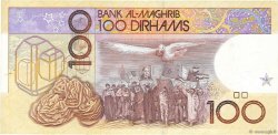 100 Dirhams MAROC  1987 P.65b TTB+