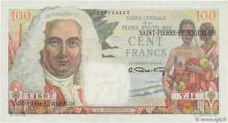 100 Francs La Bourdonnais SAINT PIERRE ET MIQUELON  1946 P.26 pr.NEUF