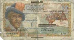 1 NF sur 50 Francs Belain d