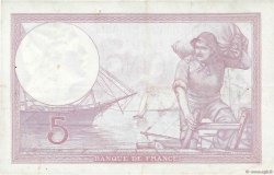 5 Francs FEMME CASQUÉE modifié FRANCE  1939 F.04.06 TTB+