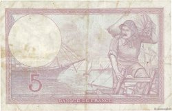 5 Francs FEMME CASQUÉE modifié FRANCE  1940 F.04.15 TB
