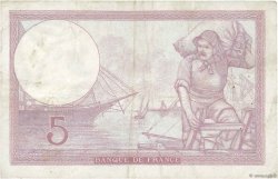 5 Francs FEMME CASQUÉE modifié FRANCE  1940 F.04.15 TB+