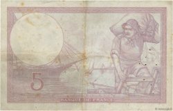5 Francs FEMME CASQUÉE modifié FRANCE  1940 F.04.16 TB