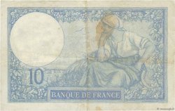 10 Francs MINERVE FRANCE  1927 F.06.12 TB+