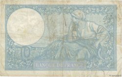 10 Francs MINERVE modifié FRANCE  1939 F.07.14 TB