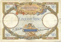 50 Francs LUC OLIVIER MERSON FRANCE  1930 F.15.04 B