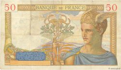 50 Francs CÉRÈS FRANKREICH  1935 F.17.05 SS