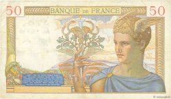 50 Francs CÉRÈS modifié FRANCE  1939 F.18.28 TB+