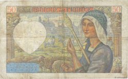 50 Francs JACQUES CŒUR FRANCE  1940 F.19.03 B+