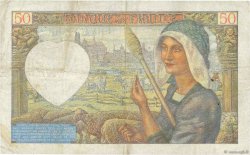 50 Francs JACQUES CŒUR FRANCE  1941 F.19.12 TB