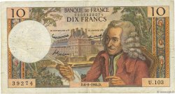 10 Francs VOLTAIRE FRANCE  1964 F.62.10 pr.TB