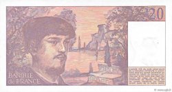 20 Francs DEBUSSY FRANCE  1980 F.66.01 pr.NEUF