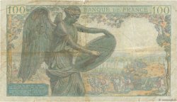 100 Francs DESCARTES FRANCE  1942 F.27.01 TB