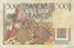 500 Francs CHATEAUBRIAND FRANCE  1945 F.34.02 TB
