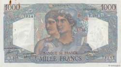 1000 Francs MINERVE ET HERCULE FRANCE  1948 F.41.24 TTB