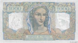 1000 Francs MINERVE ET HERCULE FRANKREICH  1949 F.41.30 VZ