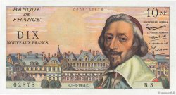 10 Nouveaux Francs RICHELIEU FRANCE  1959 F.57.01 pr.SPL
