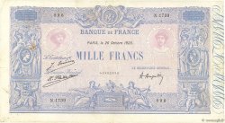 1000 Francs BLEU ET ROSE FRANCE  1923 F.36.39 TB