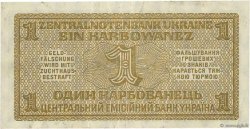 1 Karbowanez UKRAINE  1942 P.049 TTB
