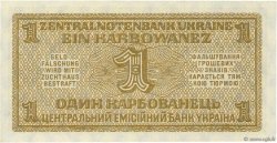 1 Karbowanez UKRAINE  1942 P.049 NEUF