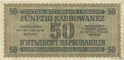 50 Karbowanez UKRAINE  1942 P.054 TB