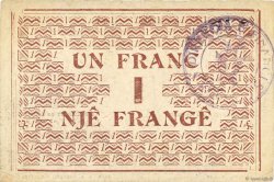 1 Franc ALBANIEN  1917 PS.146b VZ