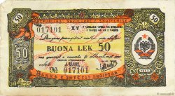 50 Lek ALBANIE  1953 P.FX07 TTB
