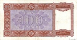 100 Franga ALBANIE  1945 P.14 TTB