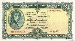 1 Pound IRELAND REPUBLIC  1968 P.064a AU