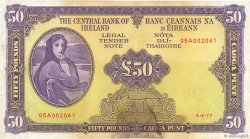 50 Pounds IRELAND REPUBLIC  1977 P.068c