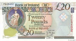 20 Pounds IRLANDE DU NORD  1995 P.076a SPL+