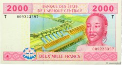 2000 Francs ÉTATS DE L AFRIQUE CENTRALE  2002 P.108Ta