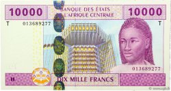 10000 Francs CENTRAL AFRICAN STATES  2002 P.110Ta UNC